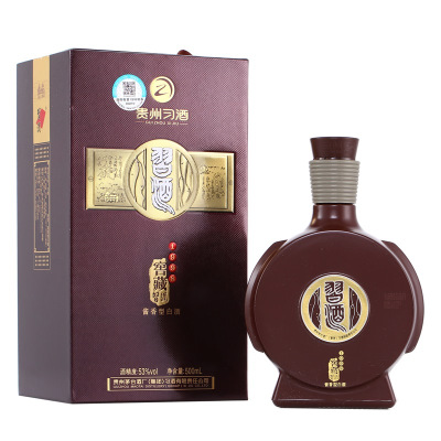 茅台集团 习酒 窖藏1998 53度 单瓶装白酒500ml 口感酱香型