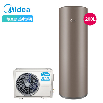 美的(Midea) 热水器空气能热水器RSJF-V28/RN1-A01-200-(E1)200升分体式4人以上一级能效