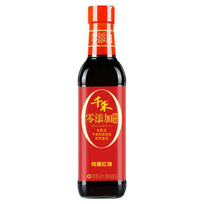 千禾 东坡红纯酿酱油