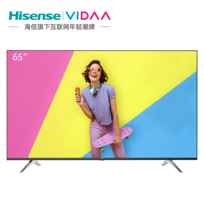 VIDAA 43V1F 海信（Hisense）43英寸 全高清 网络AI 智能语音 全面屏 液晶 平板电视机