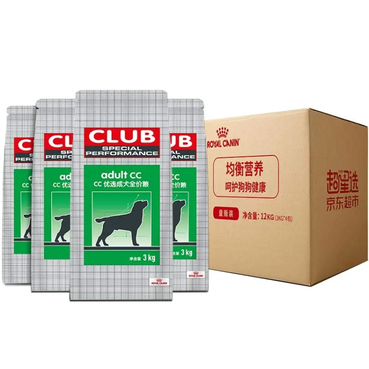 ROYAL CANIN 皇家宠物食品 CC 优选成犬犬粮 8KG