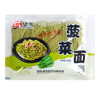 望乡菠菜面400g