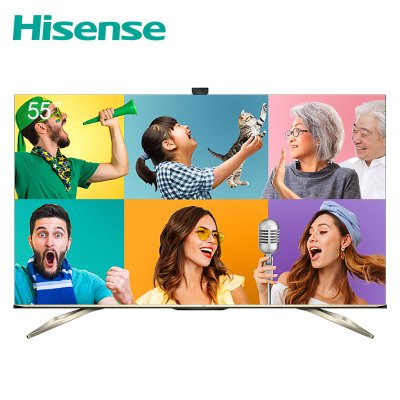 海信/hisense 社交电视 HiTable S7E 55英寸 ULED超画质全面屏AI声控电视机 智慧屏