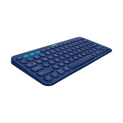 罗技（Logitech）K380蓝牙键盘 蓝色(920-007591)