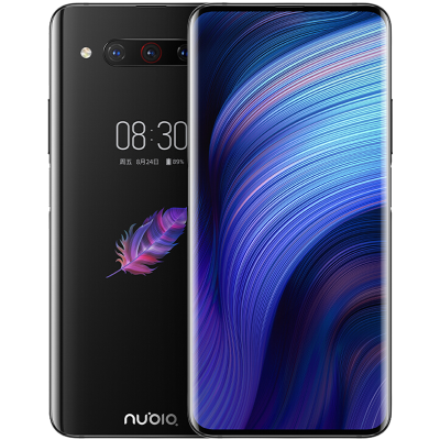 努比亚(nubia) 努比亚Z20 6GB+128GB 钻石黑 全网通 4800万三摄 双屏自拍 移动联通电信4G手机