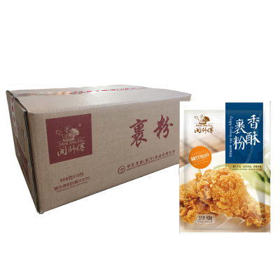 闽师傅908克香酥裹粉整箱装