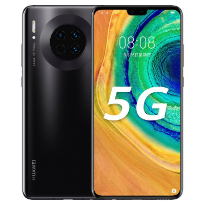 HUAWEI Mate30（5G）(TAS-AN00)8GB+256GB亮黑色全网通版手机