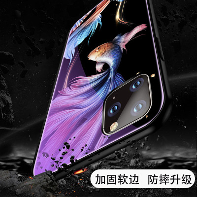 沃科瑞 古风蓝光夜光玻璃壳 VIVO NEX3 宫锦鲤