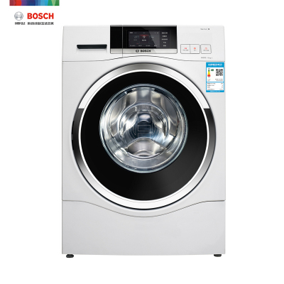 博世(BOSCH) 洗衣机XQG100-WAU287600W 10公斤变频 家居互联 降噪除菌全自动家用滚动洗衣机