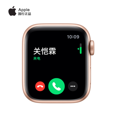 Apple Watch Series5 40毫米 （GPS款 金色铝金属表壳 粉砂色运动型表带）