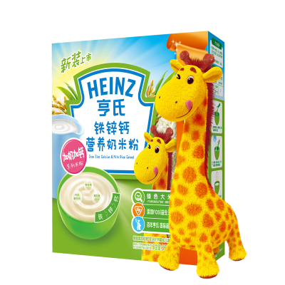 Heinz亨氏铁锌钙营养奶米粉325g