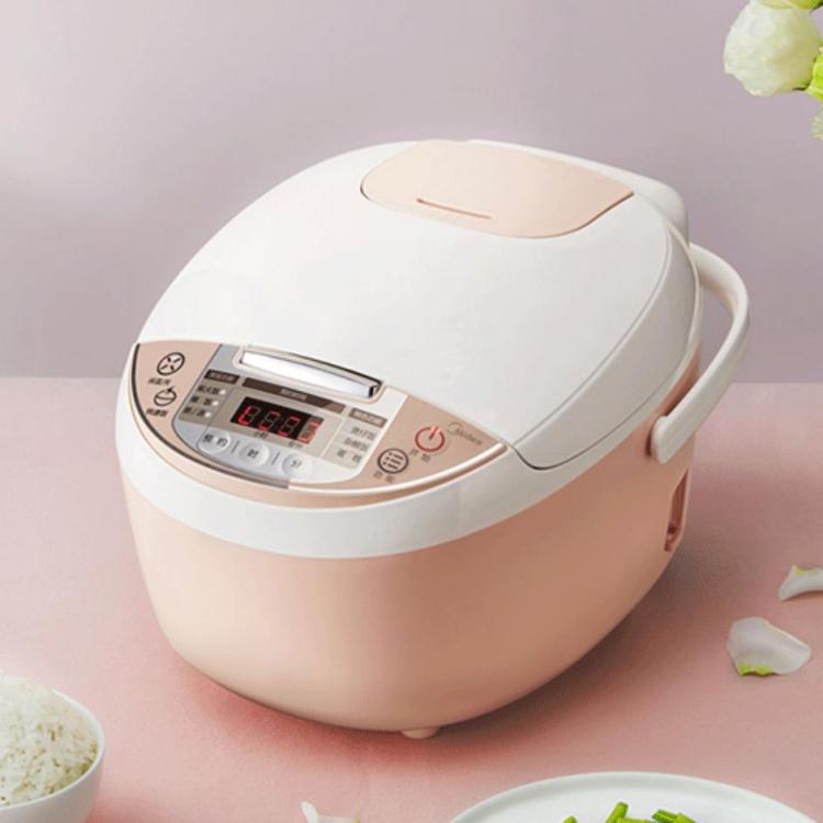 美的（Midea） 电饭煲 WFS3018Q 微压蒸汽阀 黄晶蜂窝内胆 家用多功能电饭锅3升/3L