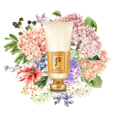 whoo后 拱辰享气韵生润颜洁面膏 180ml