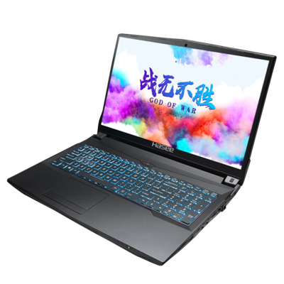 神舟(HASEE)战神ZX7-CT5DA 英特尔酷睿i5-9400 GTX1660Ti独显15.6英寸游戏笔记本电脑