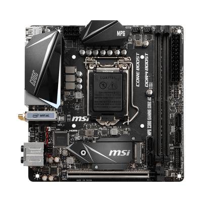 微星（MSI）MPG Z390I GAMING EDGE AC 刀锋板 迷你ITX电竞游戏主板