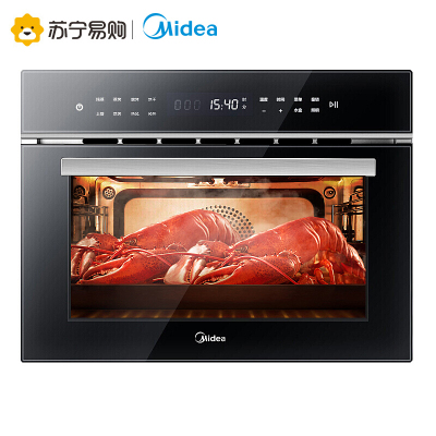 美的 (Midea)TQN36TTZ-58侯爵嵌入式蒸箱烤箱二合一 家用蒸烤一体机 58L大容量