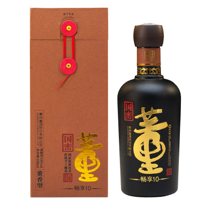 54度500ml董酒畅享10董香型白酒