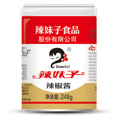 辣妹子辣椒酱（猛辣型）248g