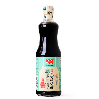 加加 特级减盐金标生抽 500ml