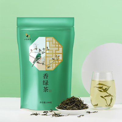 八马茶叶 2020新茶春茶 香绿茶 炒青绿茶自饮袋装100克