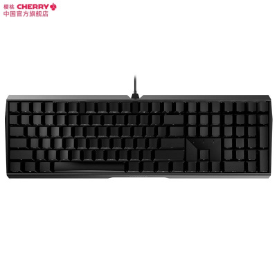 樱桃（Cherry）MX-BOARD 3.0S G80-3870LXAEU-2 游戏办公机械键盘 黑色 茶轴