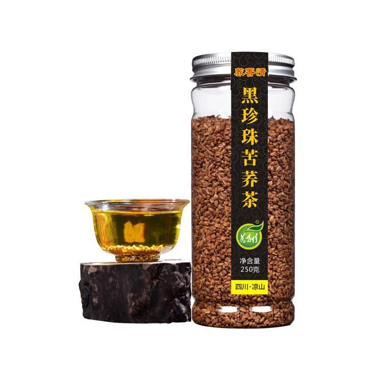 荞香情罐装黑苦荞茶