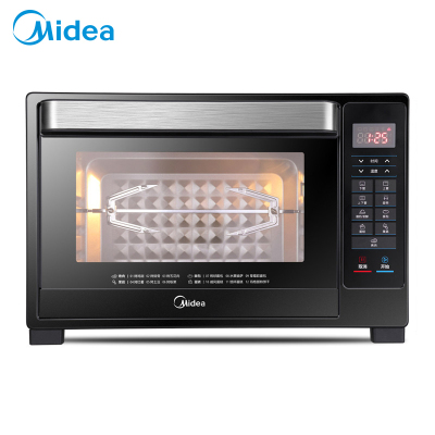 美的（Midea） T7-L325D智能菜单电烤箱家用多功能自动烘焙