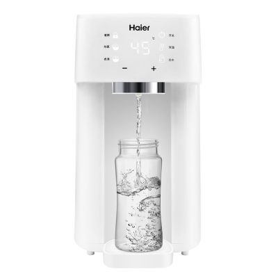 海尔（Haier）恒温调奶器 多功能冲泡奶粉机婴儿不锈钢恒温水壶 1.7L HBM-D170