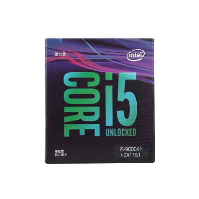 英特尔（Intel）i5-9600KF 酷睿六核 盒装CPU处理器