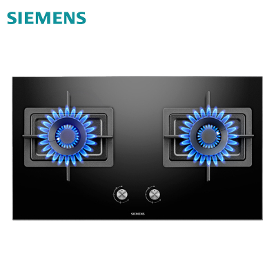 西门子（SIEMENS）嵌入式燃气灶ER8MA23SMP钢化玻璃面板4.2大火力双眼灶具（天然气）