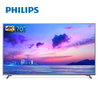 飞利浦（PHILIPS）显示器 70英寸网络电视机 人工智能 4K超高清 HDR显示屏 70PUF6894