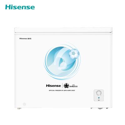 海信（Hisense）BD/BC-202ND冰柜家用小型冷藏冷冻柜卧式商用大容量