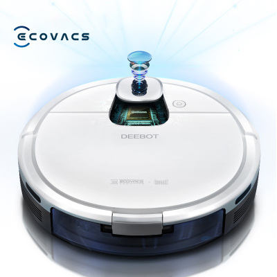 科沃斯（Ecovacs）扫地拖地机器人 DJ35 莹贝白