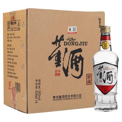 董酒密藏54度430ml*6瓶箱装董香型白酒