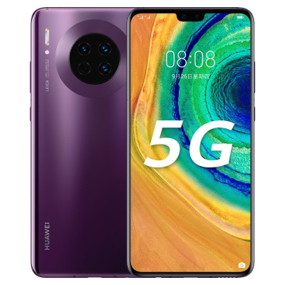 HUAWEI Mate30（5G）(TAS-AN00)8GB+128GB罗兰紫全网通版手机