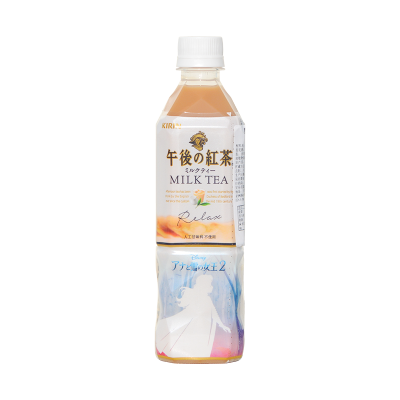 日本进口 KIRIN麒麟午后红茶奶茶饮料500ml*24瓶装 整箱冰雪女王2