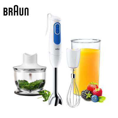 Braun/博朗 MQ3025手持式料理棒 多功能婴儿辅食搅拌棒 电动便携家用榨汁碎冰沙打蛋奶油机