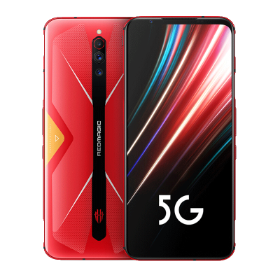 努比亚(nubia) 努比亚红魔5G 电竞游戏手机 全网通 8GB+128GB 火星红 移动联通电信5G手机