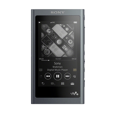 索尼（SONY） NW-A55HN MP3音乐播放器 高解析度无损随身听 A45/A45HN升级版新品预售 灰黑