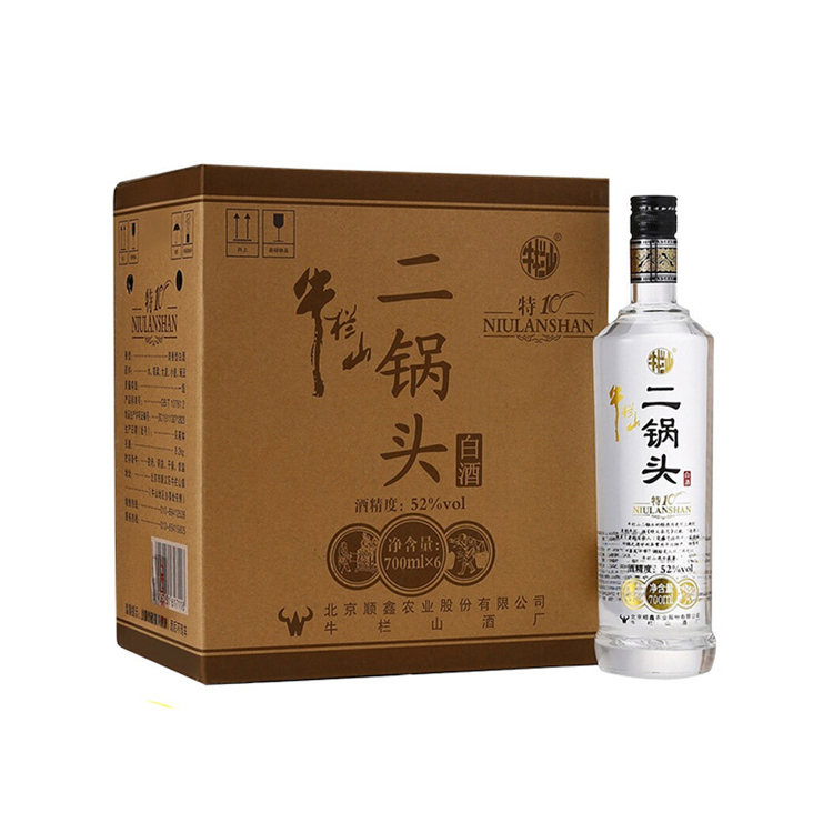 牛栏山52°清香白酒
