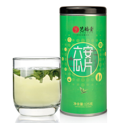 艺福堂绿茶 茗茶 一级六安瓜片 125g