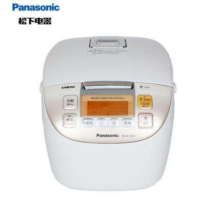 松下 (Panasonic) SR-DE156-N（白色） 电饭煲微电脑家用多功能米量判定备长炭内胆可预约定时4.2升