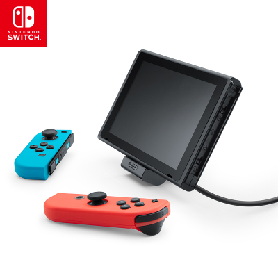 Nintendo Switch游戏机配电光红、电光蓝Joy-Con