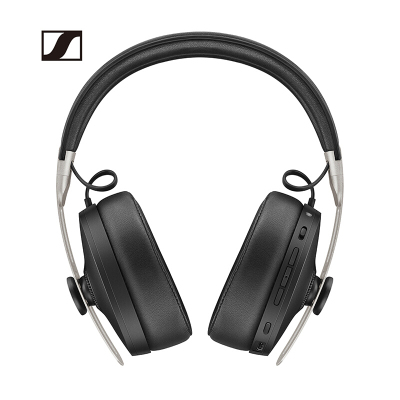 森海塞尔（Sennheiser）MOMENTUM Wireless 蓝牙无线包耳式耳机 黑色