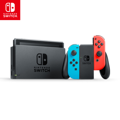 Nintendo Switch游戏机配电光红、电光蓝Joy-Con