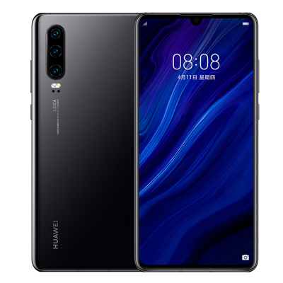 HUAWEI P30(ELE-AL00) 8GB+128GB 亮黑色 全网通版手机