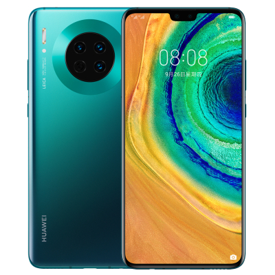 HUAWEI/华为Mate30（TAS-AL00）8GB+128GB 翡冷翠 全网通版手机