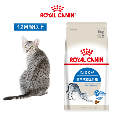 Royal Canin 皇家宠物食品 室内成猫粮10KG