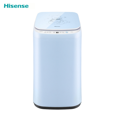 海信（Hisense）HB30DF642 3公斤全自动婴儿宝宝家用迷你波轮洗衣机 健康婴儿洗 高温蒸煮洗（叮当蓝）