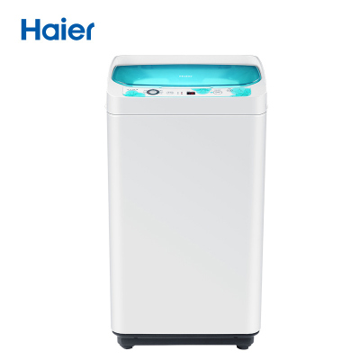 Haier/海尔 EBM3365W小型全自动迷你洗衣机3.3公斤宝宝婴儿洗衣机一体机带甩干脱水 3级能效 漂甩二合一